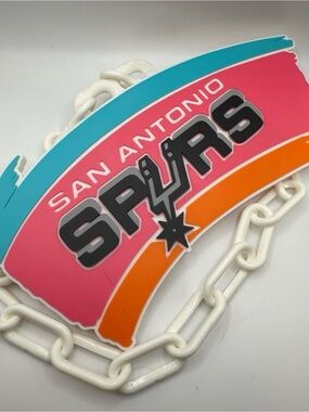 San Antonio Spurs Fiesta Fan Chain Necklace